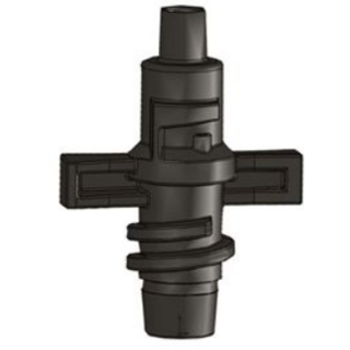 Dysza do mikrozraszacza 0,8mm Hadar czarna 7110