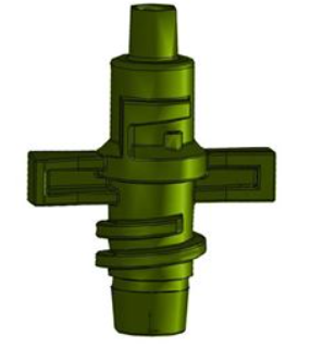 Dysza do mikrozraszacza 1,8mm Hadar jasnozielona 7110
