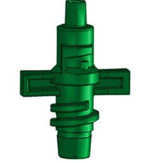 Dysza do mikrozraszacza 1,3mm Hadar zielona 7110