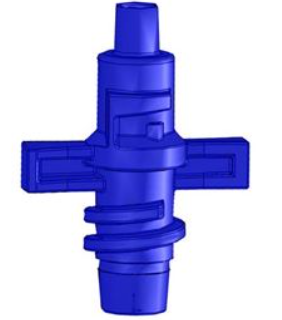 Dysza do mikrozraszacza 1,4mm Hadar niebieska 7110