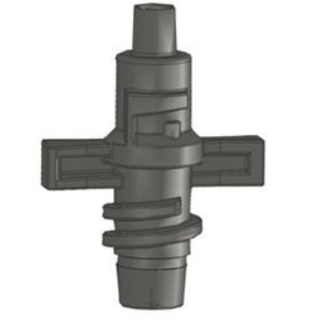 Dysza do mikrozraszacza 0,9mm Hadar szara 7110