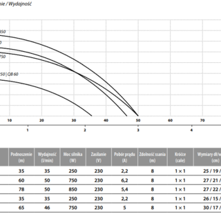Pompa hydroforowa WZI 250 (0,25kW, 230V)